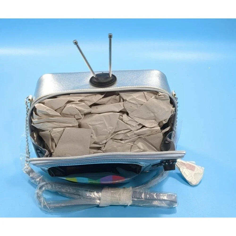 Betsey Johnson Television Crossbody TV Betsey Vision Retro Bag Purse NWT